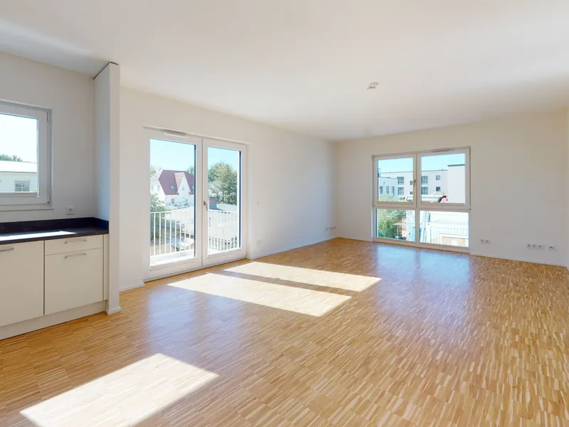 Moderne 3 Zimmer Wohnung mit Balkon im Grünen! — photo 1